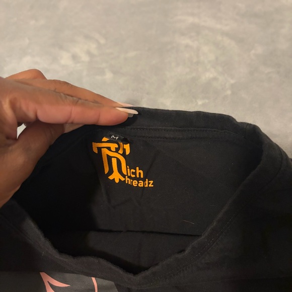 Black Graphic Tee - Picture 3 of 4